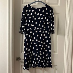 NWOT Boden Polka Dot Dress Sz6US